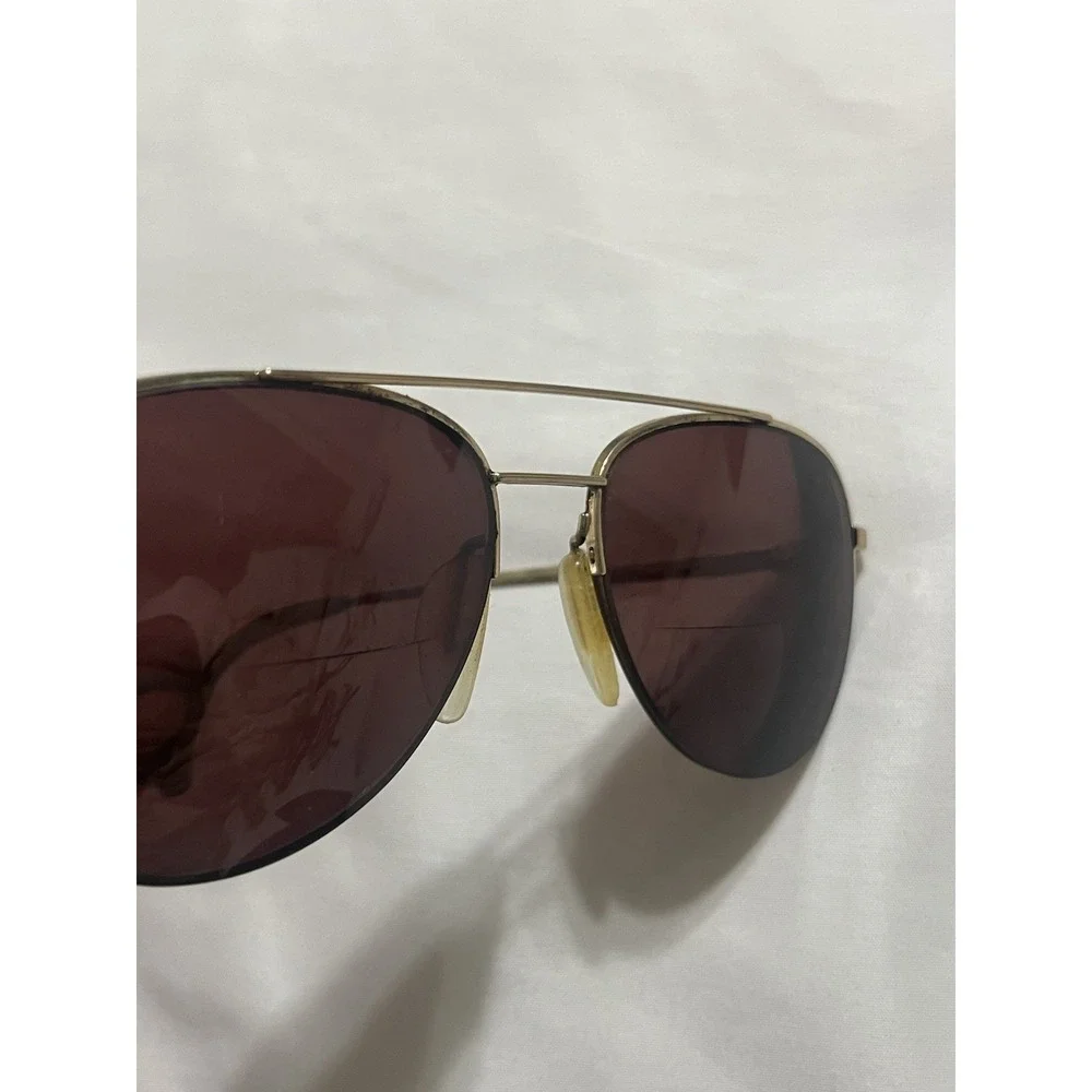 AUTHENTIC ZEISS WEST GERMANY 5860 GOLD EYEGLASSES FRAME 57-17-140